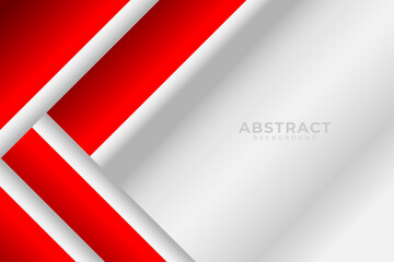 Obraz premium red white modern abstract background design