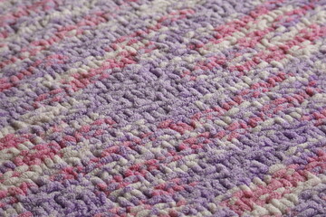 Pink and purple pastel color knitting pattern background