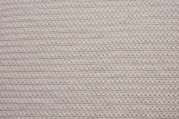 White knitting pattern background