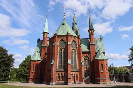 Church of St. Matthew in the People's Park. City of Norrköping. Östergötland province. Sweden.