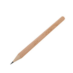 Wood pencil isolated