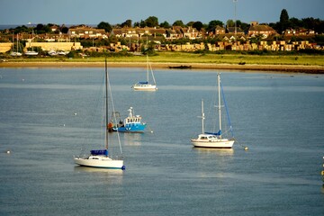 Harwich Port and ship views from Ferry Crossing
