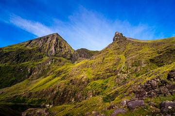 Fototapeta premium Carrauntoohil Summit and The Hag's Tooth