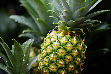 Obraz premium pineapple on the vine