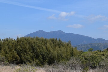 筑波山 茨城県つくば市 ／ 日本百名山、日本百景、関東の富士見百景、日本の地質百選に選定されている、標高877mの筑波山です。男体山と女体山の２つの峰を持ち、古くから信仰の山として栄えてきました。