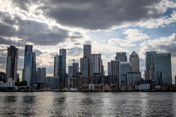 Fototapeta na wymiar London city skyline