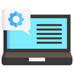 chat icon often used in design, websites, or applications, banner, flyer to convey specific concepts related to project management.