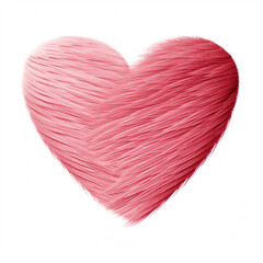 Heart motif on a light background for a card or photo background. Heart symbol of love and respect.