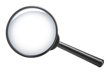 Magnifying glass cut out