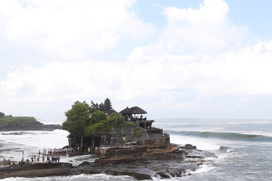Hindutempel Pura Tanah Lot in Tabanan, Bali, Indonesien