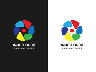 letter monogram business logo design