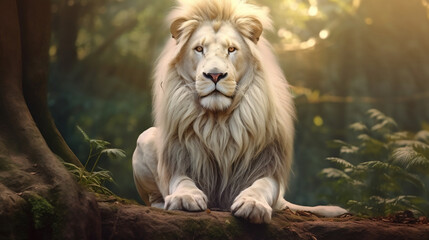 Fototapeta premium portrait of a lion