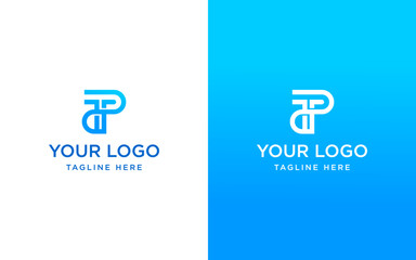 MODERN TECHNOLOGY INITIAL LOGO