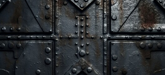 metal texture used as background. generative ai