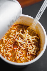 cup noodles hot and spicy