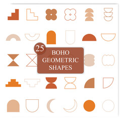 Boho Geometric Shapes