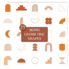 Boho Geometric Shapes