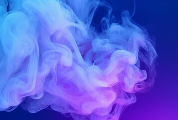 pastel blue smoke abstract solid background. generative ai