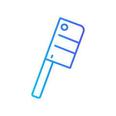 cleaver gradient icon