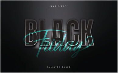 text Effect Black Friday