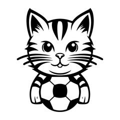 cute cat vector illustration