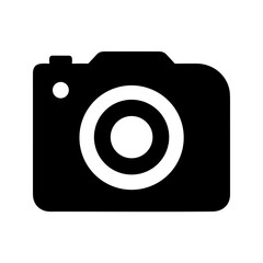 camera photography icon symbol image vector. Illustration of multimedia photographic lens grapich design image.