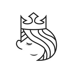 salon logo template. Icon Illustration Brand Identity. Isolated and flat illustration. Vector graphic