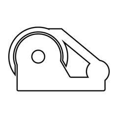 Tape, sticky tape, scotch tape icon