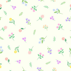 cute little stalks seamless pattern