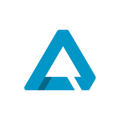 Monogram design vector logo. Monogram initial letter mark A logo design. Monogram design vector logo. Monogram initial letter mark A logo design simple A monogram