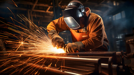 welder at work