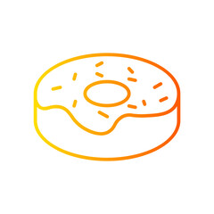 doughnut gradient icon