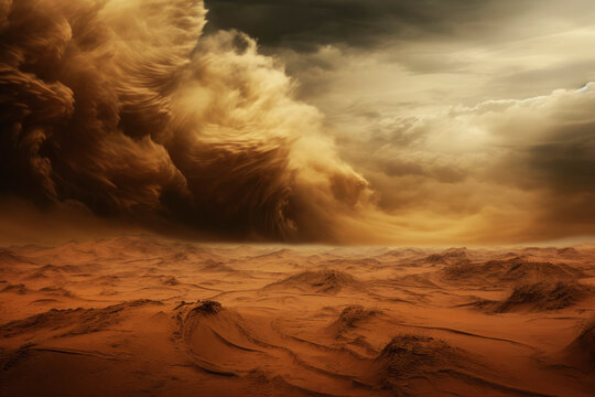 Great sandstorm. Generative AI