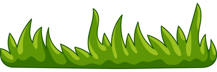 Lawn Grass Design Element