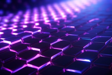 Obraz premium abstract futuristic background with pink blue glowing neon moving high speed wave lines and bokeh lights. Data transfer concept Fantastic wallpaper