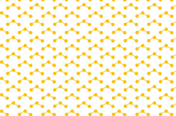 Digital png illustration of yellow pattern on transparent background