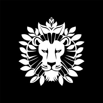 Nature's Lion logo Emblem