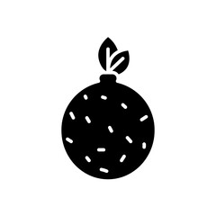 orange glyph icon