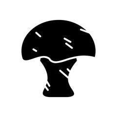 mushroom glyph icon