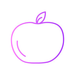apple gradient icon