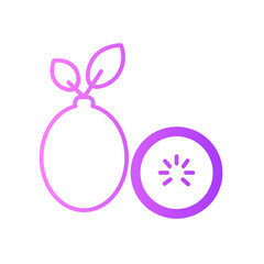 guava gradient icon