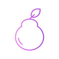 pear gradient icon