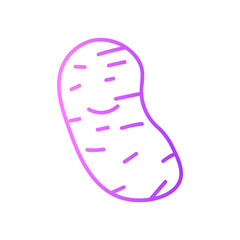 potato gradient icon