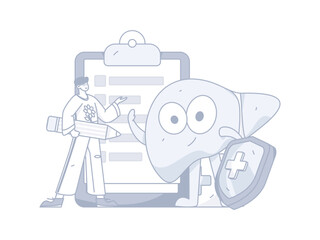 Medical Characters Anti-epidemic Flat Vector Concept Operation Hand Drawn Illustration

