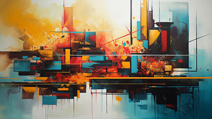 Eureka Blooms: Abstract Expression of a Brilliant Idea