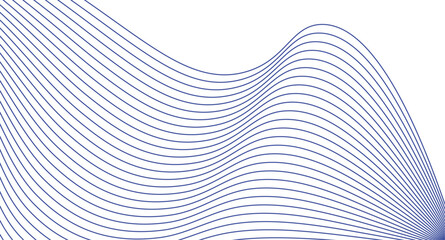 abstract lines wave tech background. Abstract wave element for design. Digital frequency Stylized line art background