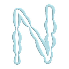 A-Z alphabet and 0-9 numbers illustrations design.