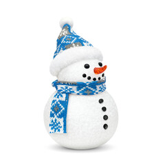 雪だるま イラスト リアル