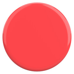 Unchecked checkbox. Empty checkbox. 3D illustration.