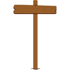 Wooden Board Sign